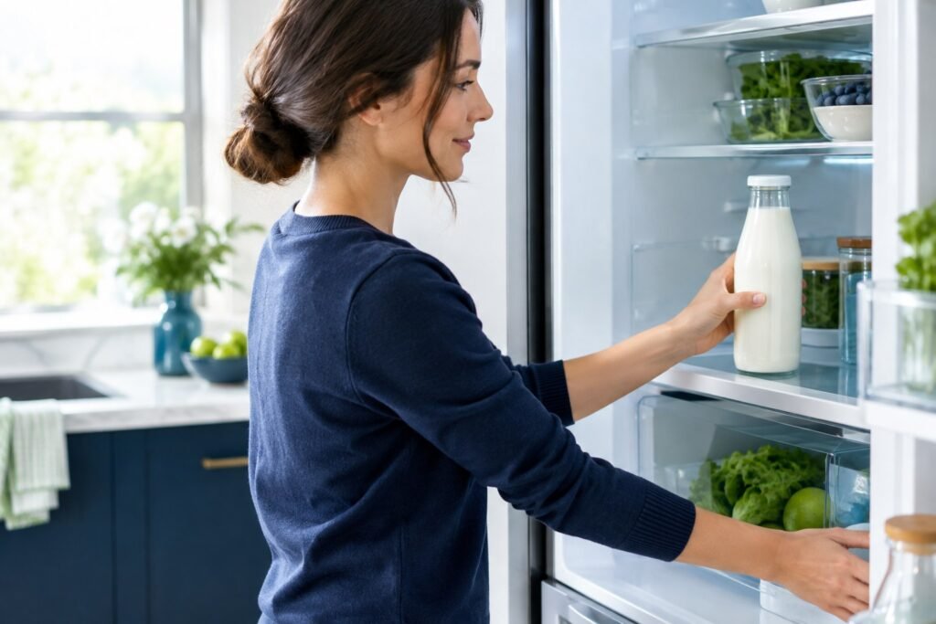 how to store fresh milk safely at home featured